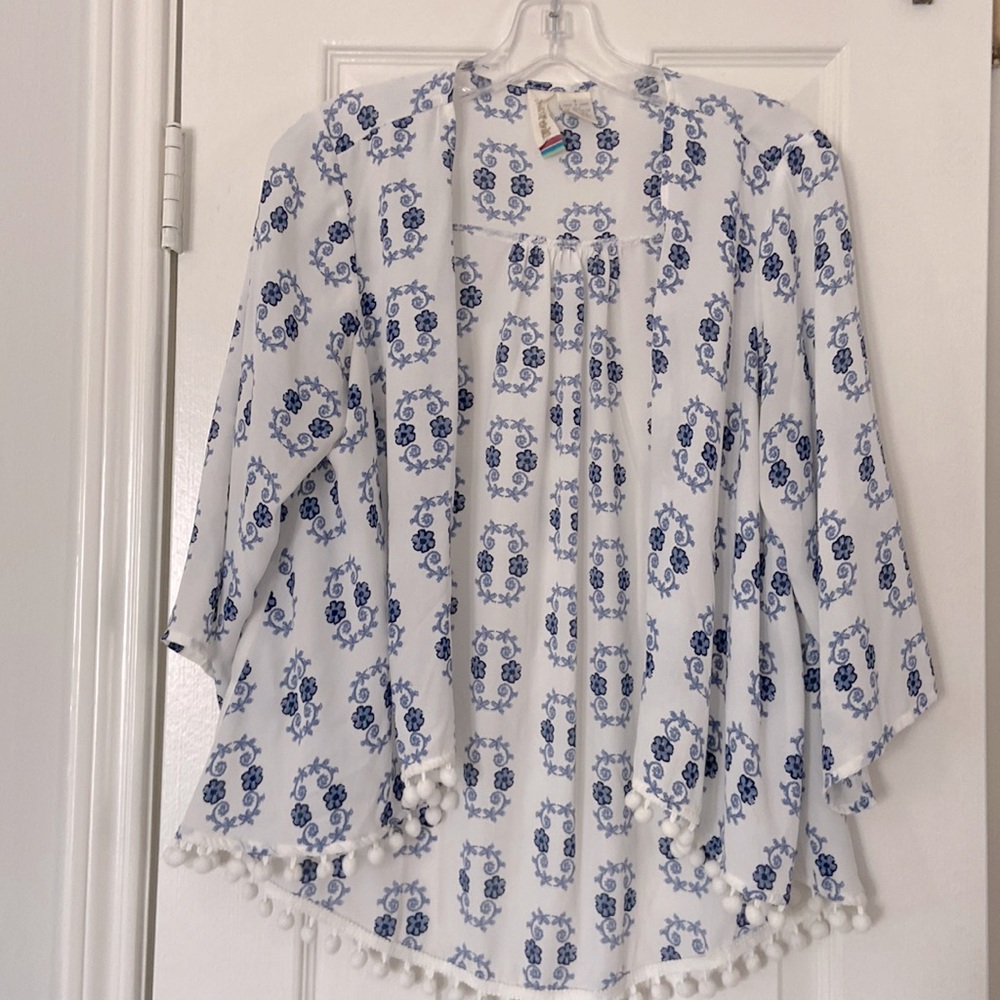Boho Floral Kimono